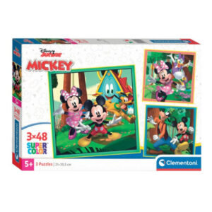 Clementoni Puzzle 3x48 kom Mickey Mouse