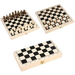 Društvena igra šah/dama 29 x 15 x 4,5 cm