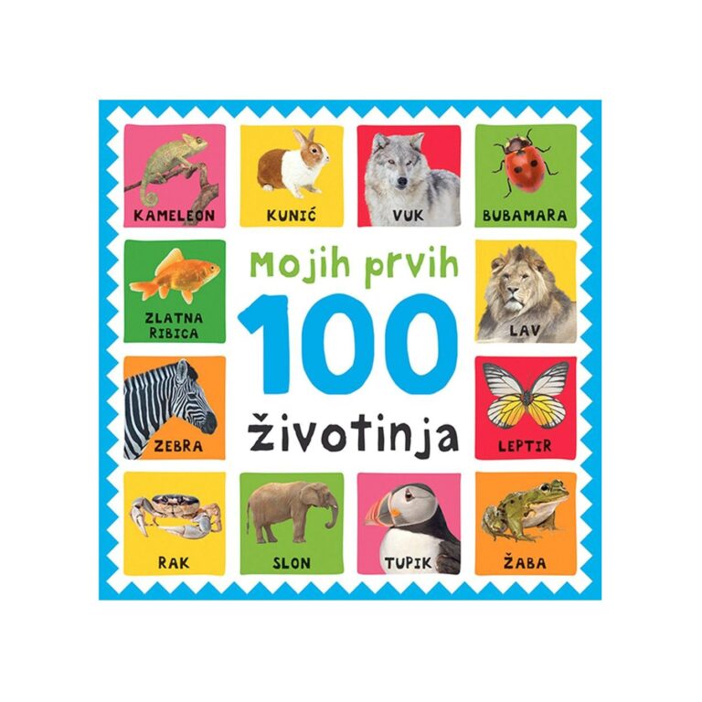 Slikovnica Mojih prvih 100 Životinja