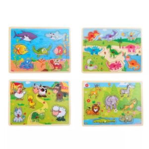 Drvene puzzle - umetaljka