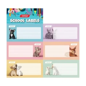 Naljepnice za bilježnice 6/1 TARGET Animal