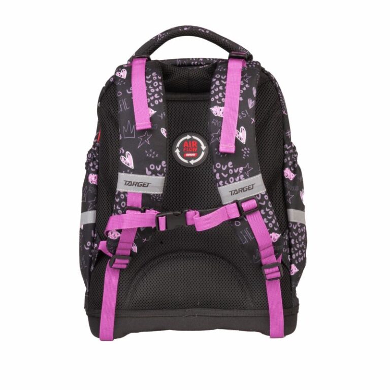 Ruksak školski anatomski Target Superlight 2 face Rebel Heart - Slika 2