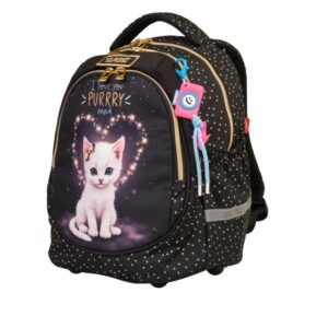 Ruksak školski anatomski Target Superlight Soft Glam Kitten