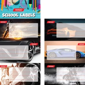 Naljepnice za bilježnice 6/1 TARGET Speed