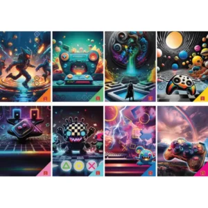 Bilježnica A4 Pigna Electronic Games - kocka