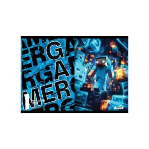 Bilježnica A4 Meki uvez Crte Target Video Games 52 lista