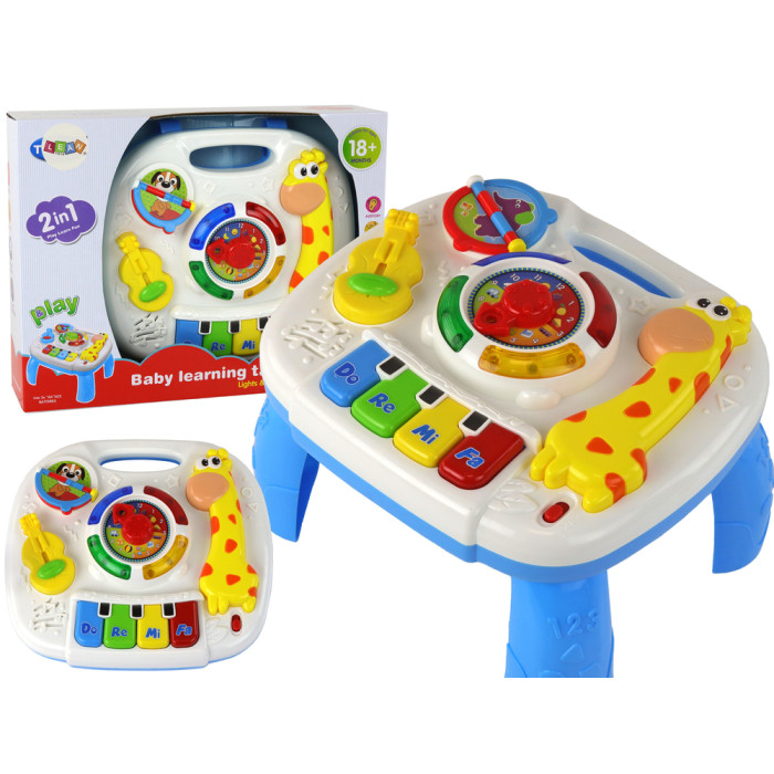 Lean Toys igračka Edukativno Interaktivni 2u1 stol
