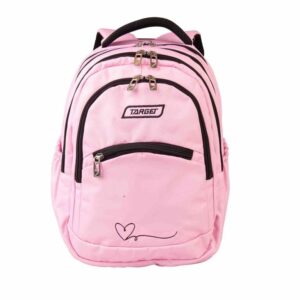 Školski ruksak Target 2u1 Curved Pink Heart