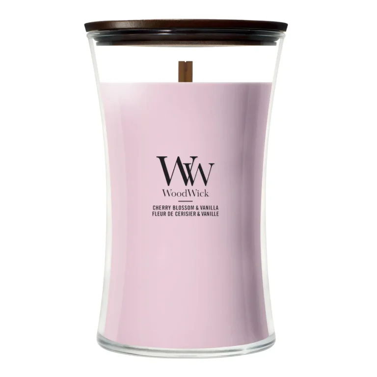 Svijeća mirisna WoodWick Classic Large Cherry Blossom & Vanilla