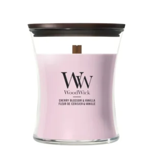 Svijeća mirisna WoodWick Classic Medium Cherry Blossom & Vanilla