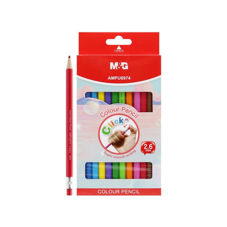 BOJICE drvene M&G Click,bez šiljenja 12/1
