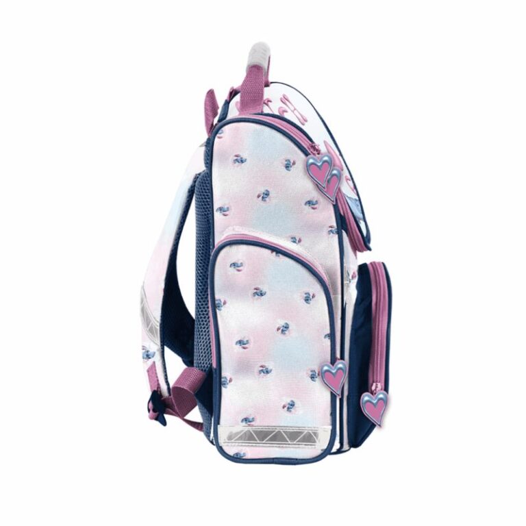 Torba školska anatomska Stitch Disney Paso pink - Slika 3