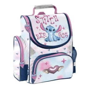 Torba školska anatomska Stitch Disney Paso pink