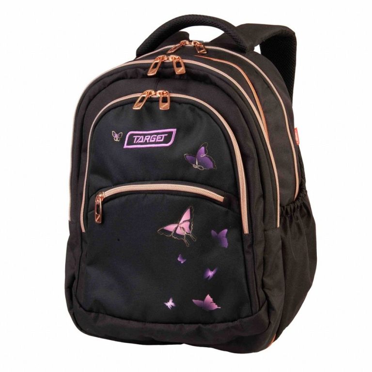 Target 2u1 školski ruksak Butterfly Rose