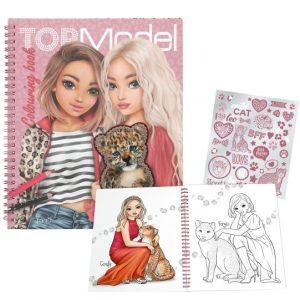 TOPModel knjiga za bojanje LEOHEART