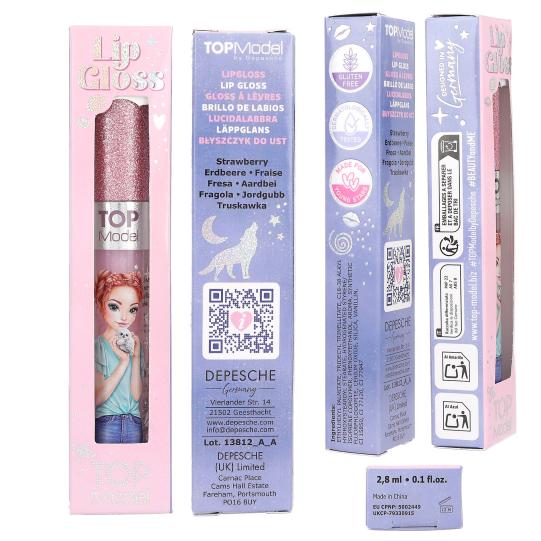 TOPModel sjajilo za usne s glitter kapom BEAUTY and ME - Slika 2