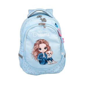 Ruksak školski anatomski Target Superlight Soft Follow Your Dreams