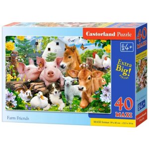Puzzle Prijatelji s farme 40 kom Maxi