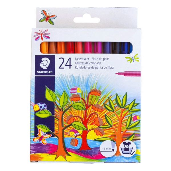 Flomaster školski 24boje Staedtler 325 C24
