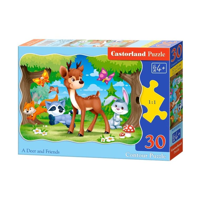 Puzzle 30 komada jelen i prijatelji