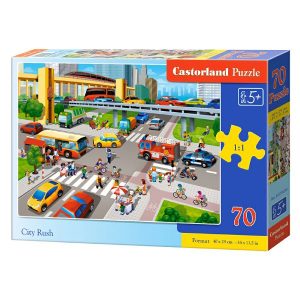 Puzzle Castorland 70kom Gužva na raskršću