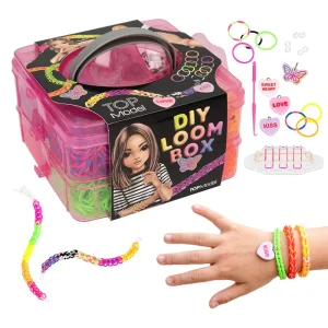 Komplet za izradu narukvica Top Model Loom Box