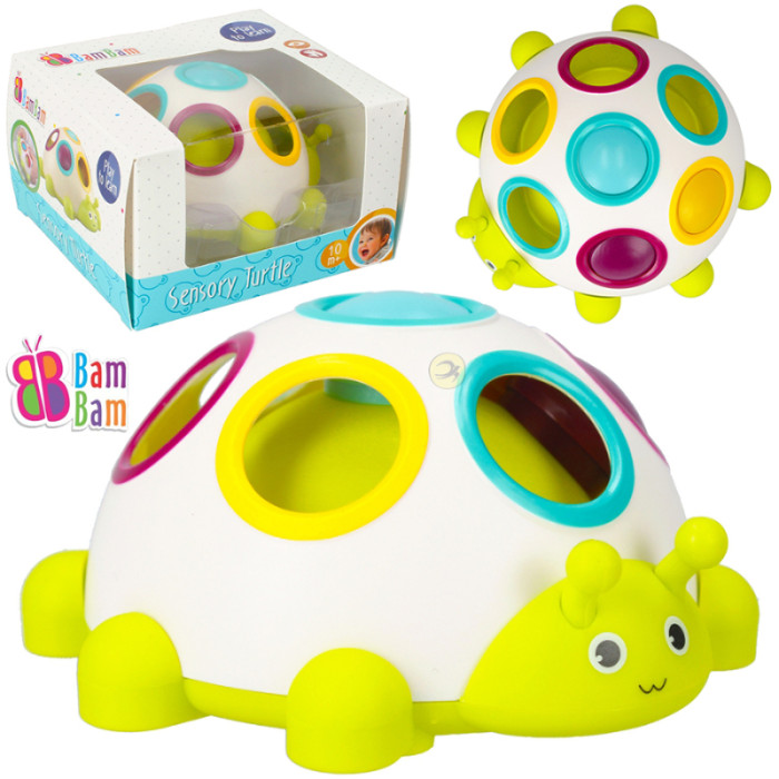 BamBam taktilna senzorna igračka Kornjača za bebe