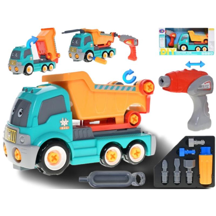 Kamion set DIY 28 cm za slaganje